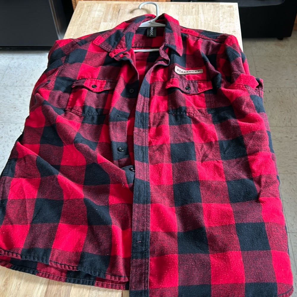 Starbucks Flannel